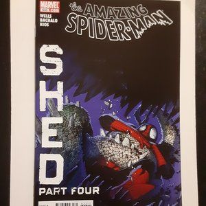 AMAZING SPIDERMAN #633 (JULY 2010) THE GAUNTLET PART 20 COVER BY CHRIS BACHALO